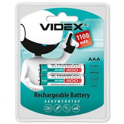 Аккумуляторы Videx HR03/AAA Ni-MH 1100mAh 1.2V