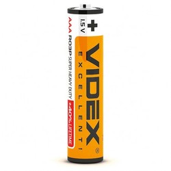 Батарейка солевая Videx R03P/AAA 2 шт. SMALL BLIST