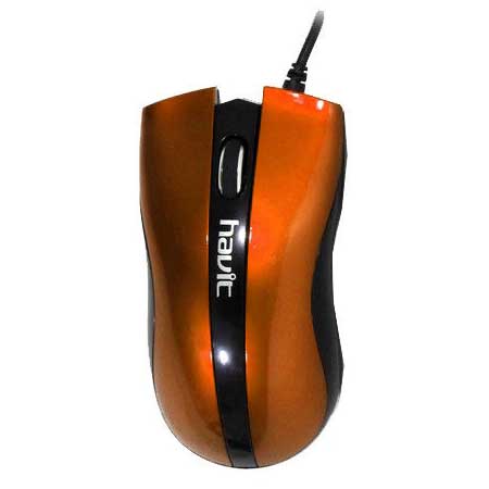 Мышь Havit HV-MS671 USB, orange