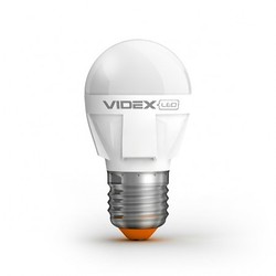 Светодиодная лампа (LED) Videx G45 5W E27 3000K 220V